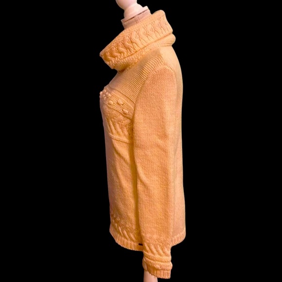 Saint James Women's Pink Cowl Neck Pullover Sweater Size 6 Casual - Picture 3 of 11